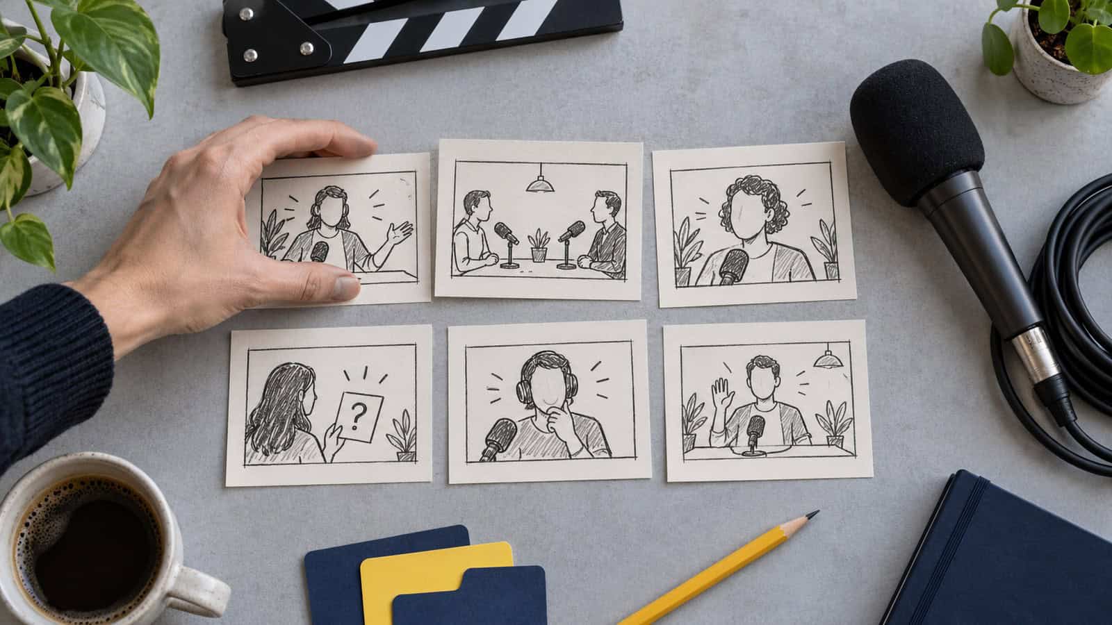 Een podcast- of videoformat ontwikkelen: van idee naar herkenbare serie