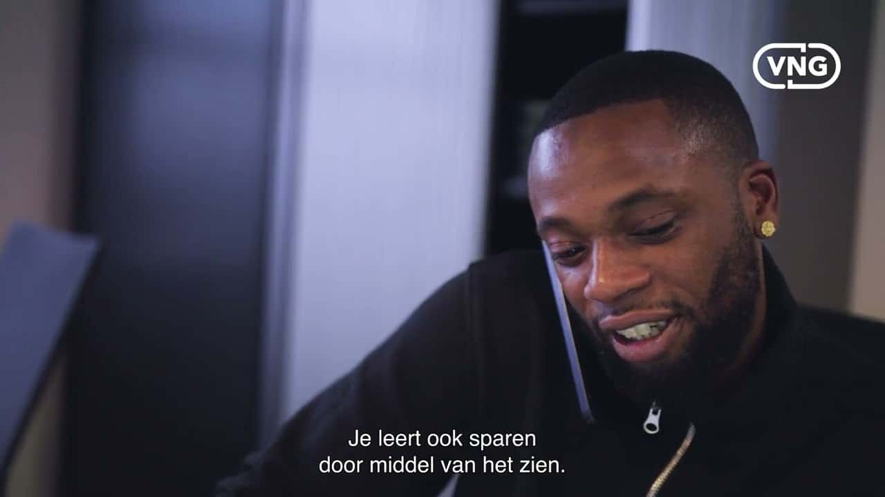 Tayrrell in de VNG-video over zijn ervaring met schuldhulpverlening